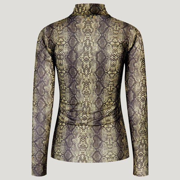 Baum und Pferdgarten Jodi Mesh Top Light Yellow Snake - Picture 2 of 5